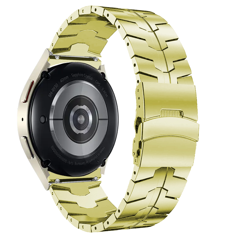 Stainless Steel Strap For Samsung Watch 6 Classic 47mm 46mm 43mm 42 Watch 4/5/6 44mm 40mm Metal band for Galaxy Watch 5 Pro 45mm