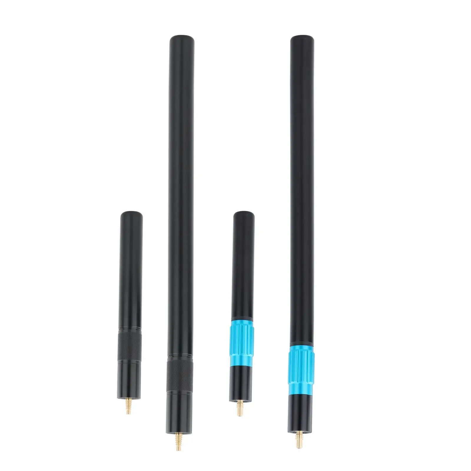 Ultralight Pool Cue Extender Billiards Cue Extension Telescopic Parts