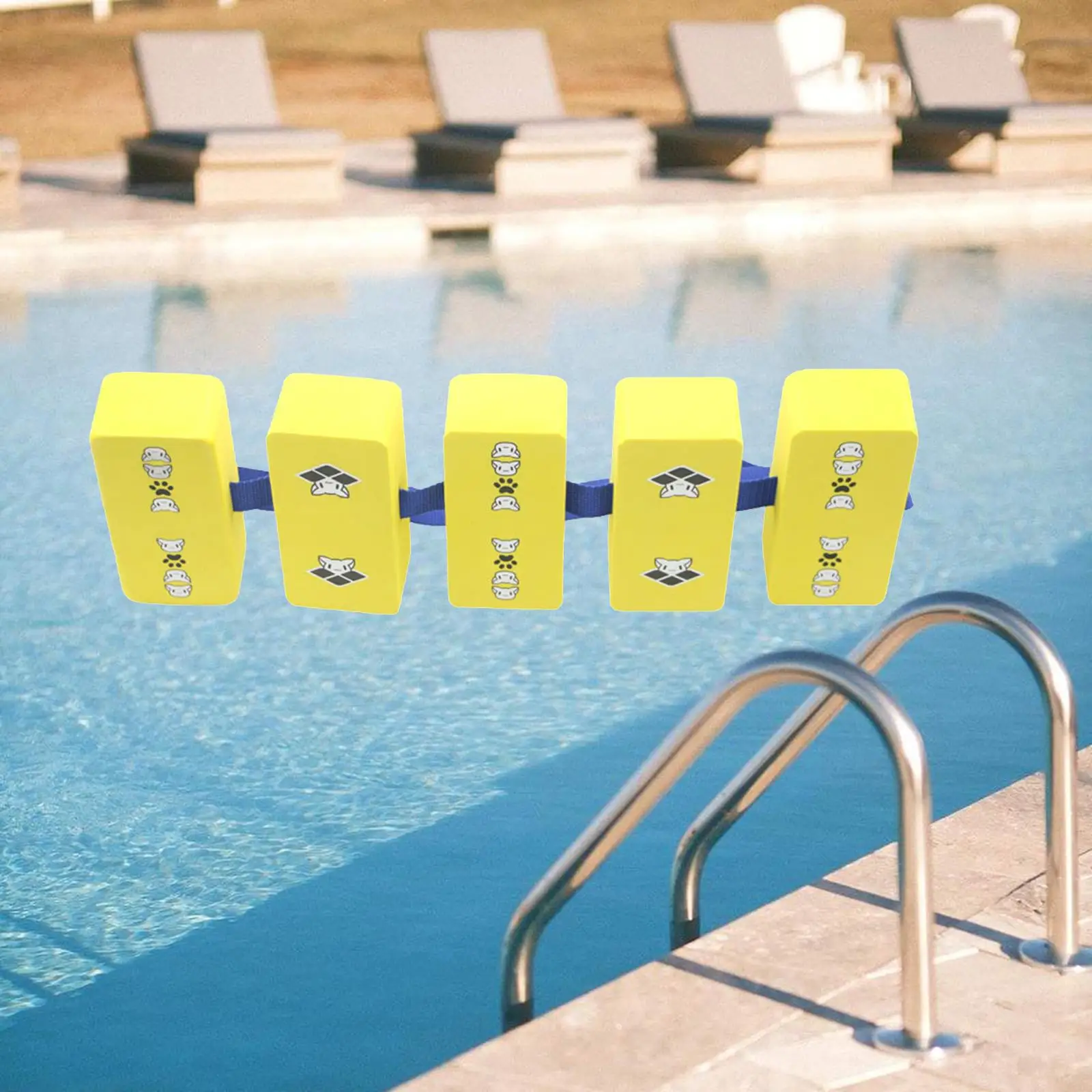 Swimming Belt Waterproof Training Auxiliary Buoyancy Aid EVA Adjustable Swimming Waist Belt Floating Board Swimming Beginners