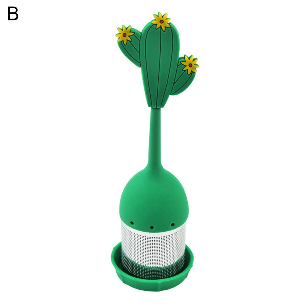 Infuseur à Thé En Silicone Forme Fraise - 2 Pièces - Filtre à Thé Réutilisable Et Amusant