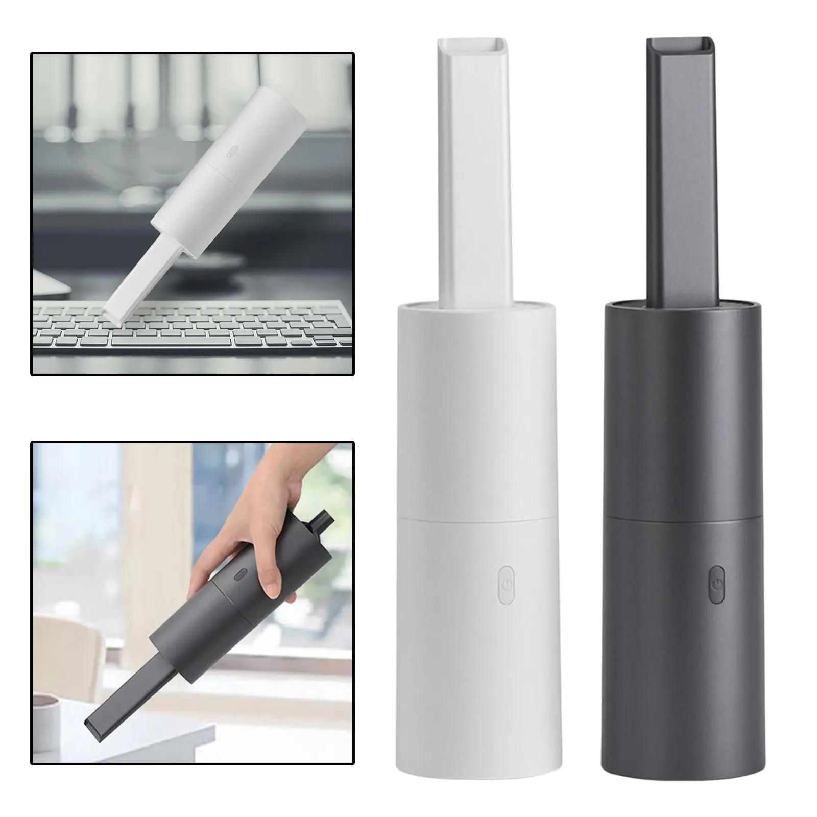 Vacuum Cleaner USB Rechargeable Fast-Charging, Car Vacuum, for Keyboard Office