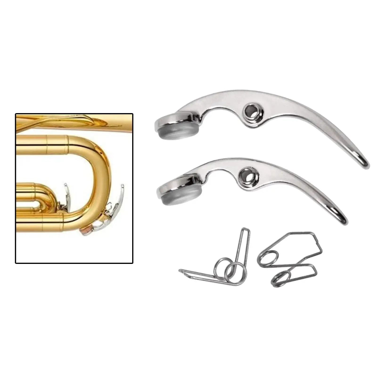 Trumpet Water Key Durable Drain Valve Key for Trombone Repairing Brass Instrumen