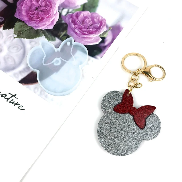 Resin Mickey Mouse Keychain