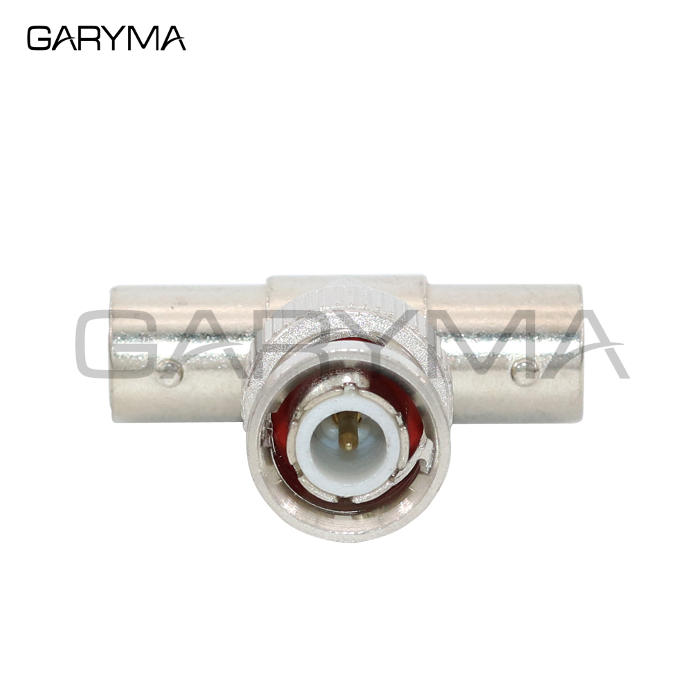5 Stück BNC-Stecker auf BNC-Doppelbuchse (T-Form), 3-Wege-RF-Koaxial-Adapterstecker für CCTV – Detail 4