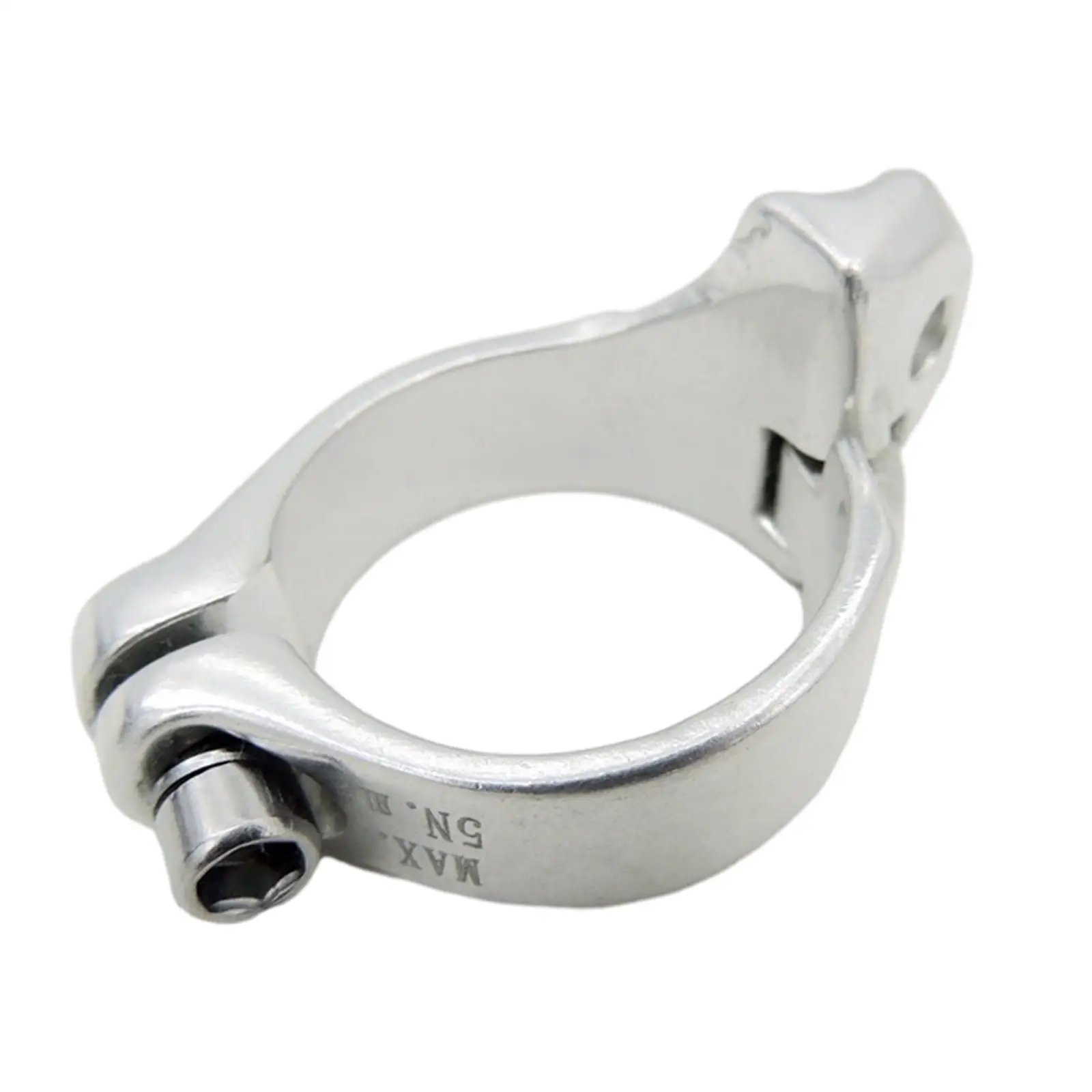 Bicycle Front Derailleur Clamp Aluminium Alloy Convertor Universal Bike Derailleur Clamp Adapter Clip for Road or Mountain Bike
