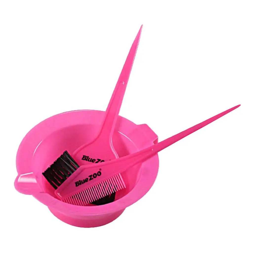  Coloring Hairdressing Bowl Dye Paint Brush for Styling Tools