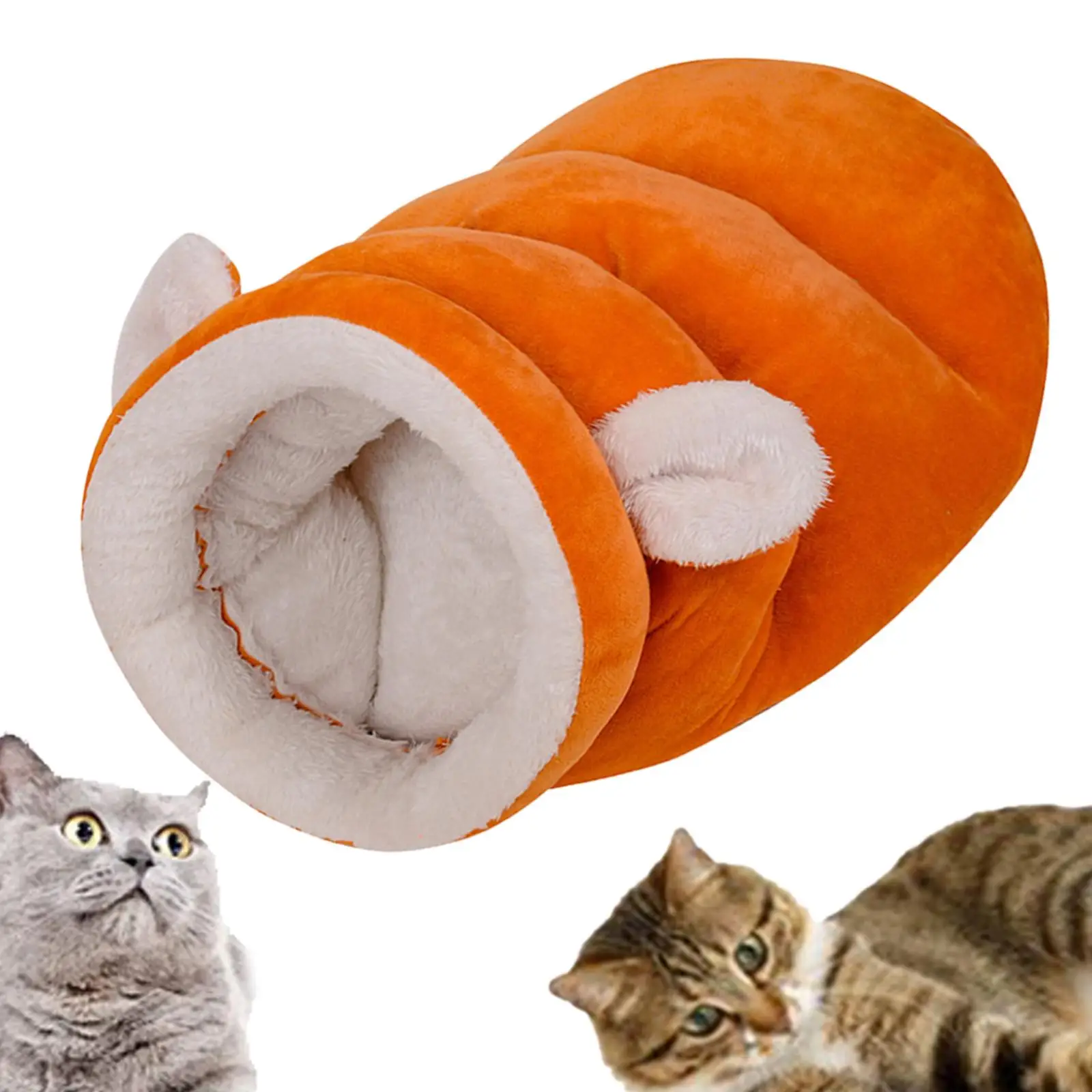 Dog Bed Nest Removable Cushion Kitten Puppy Semienclosed Pets Supplies Plush for Small Medium Large Dogs Tent Bed Cat Bed Nest