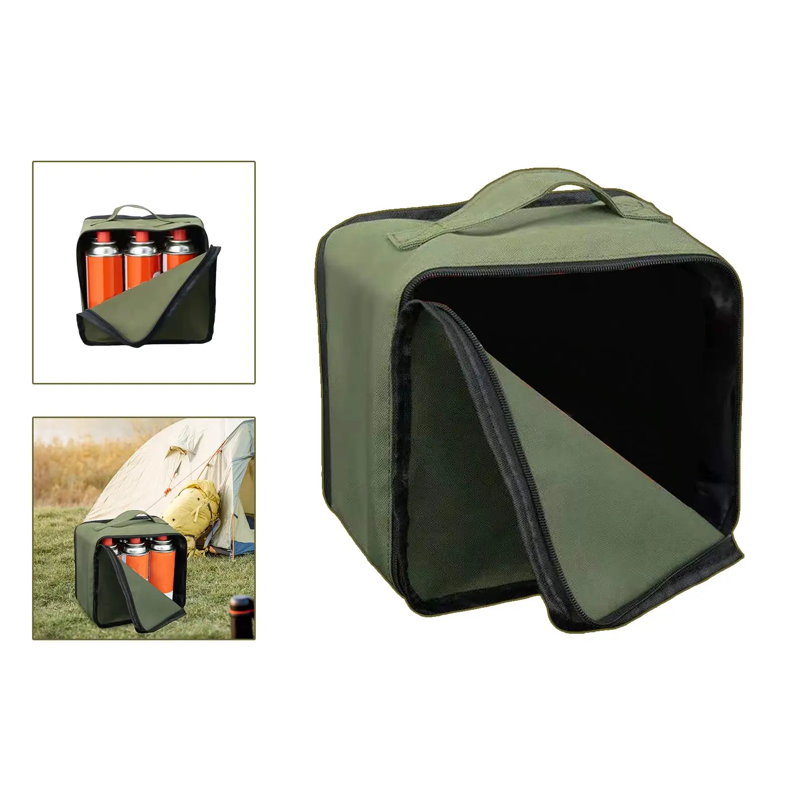 Portable Gas Tank Storage Bags Easy to Carry Utensils Bag Tool Bag for Hiking Picnic