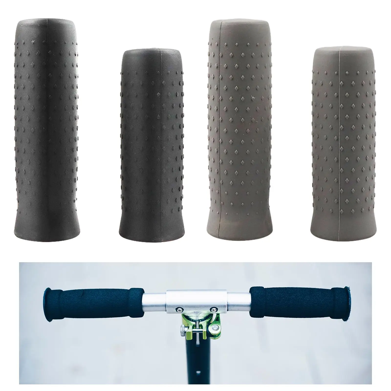 Electric Scooter Handlebar Grips Handle Grips Handlebar Cover Replace Protector Accessory Rubber Handle Grips Sleeve for Max G30
