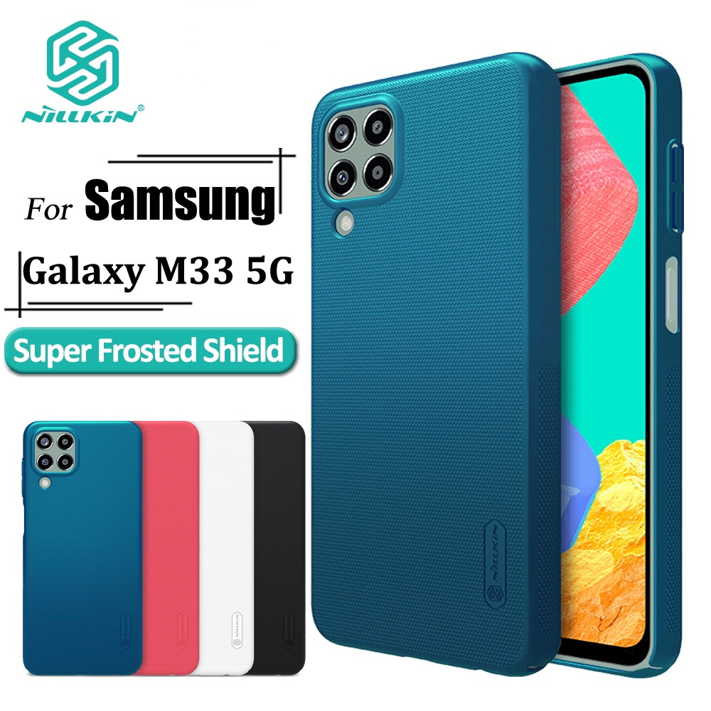 Суперматовый чехол Nillkin для телефона Samsung Galaxy M33 5G, Ультратонкий  матовый Жесткий ПК с защитой от отпечатков пальцев и ударов | AliExpress