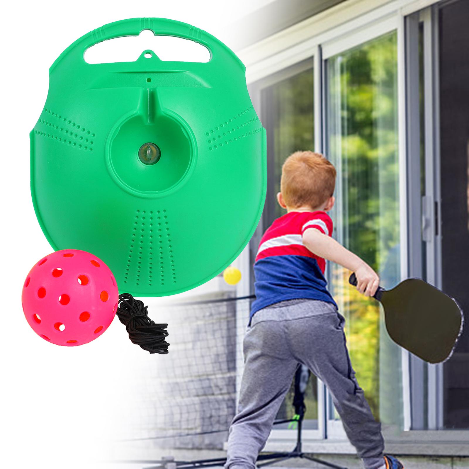 Pickleball Trainer Rebound Ball with String Tool with Ball Durable Self Practice Pickleball Solo Training for Kids Children Park