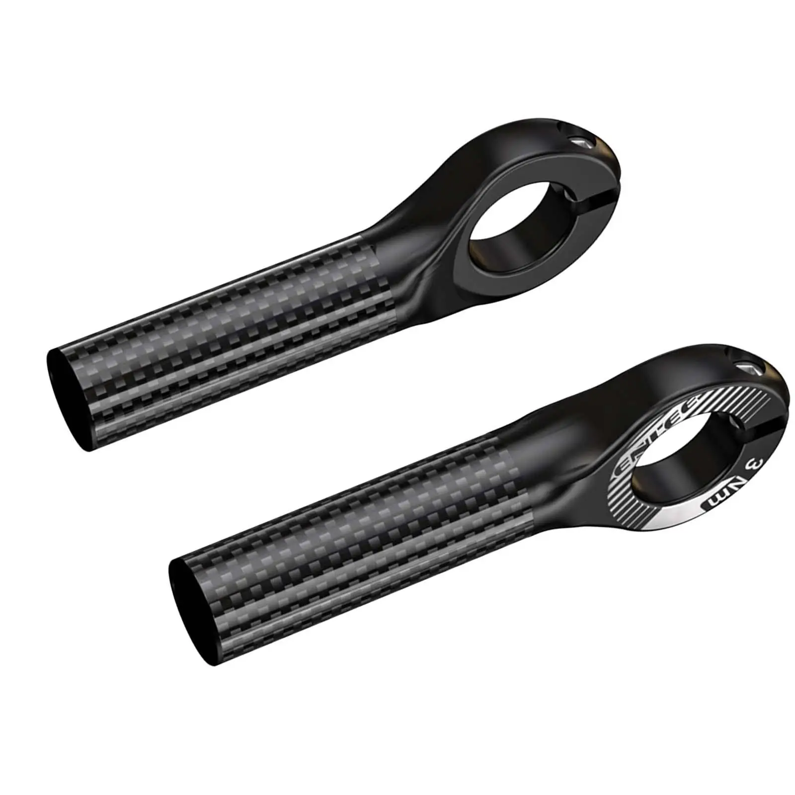 2Pcs Mountain Bike Handlebar Ends High Strength Comfortable Wear Resistant Handle Bar Grips for Folding Bike Cycling Replacement