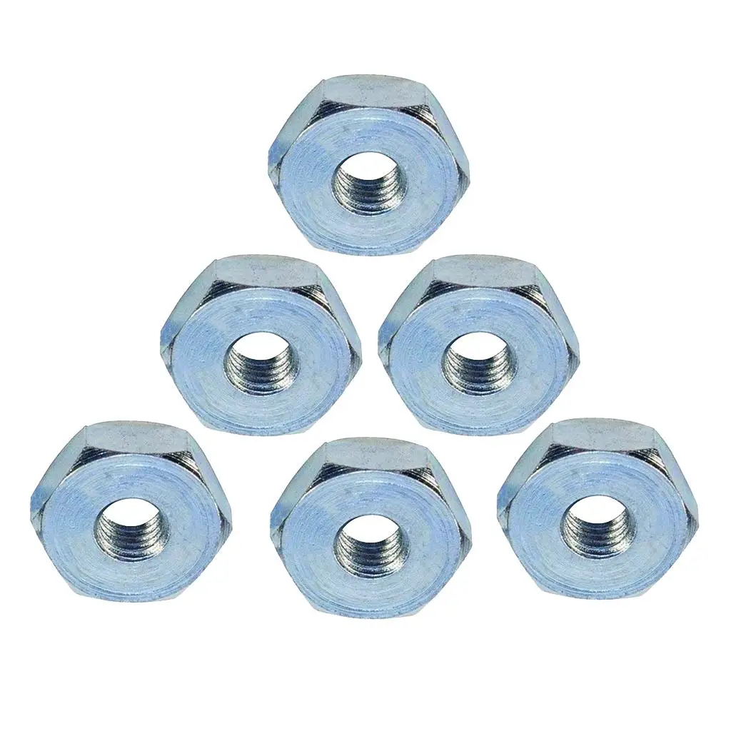 6pcs/set Sprocket Cover Bar Nut for STIHL MS240 MS260 MS270 MS280 MS290