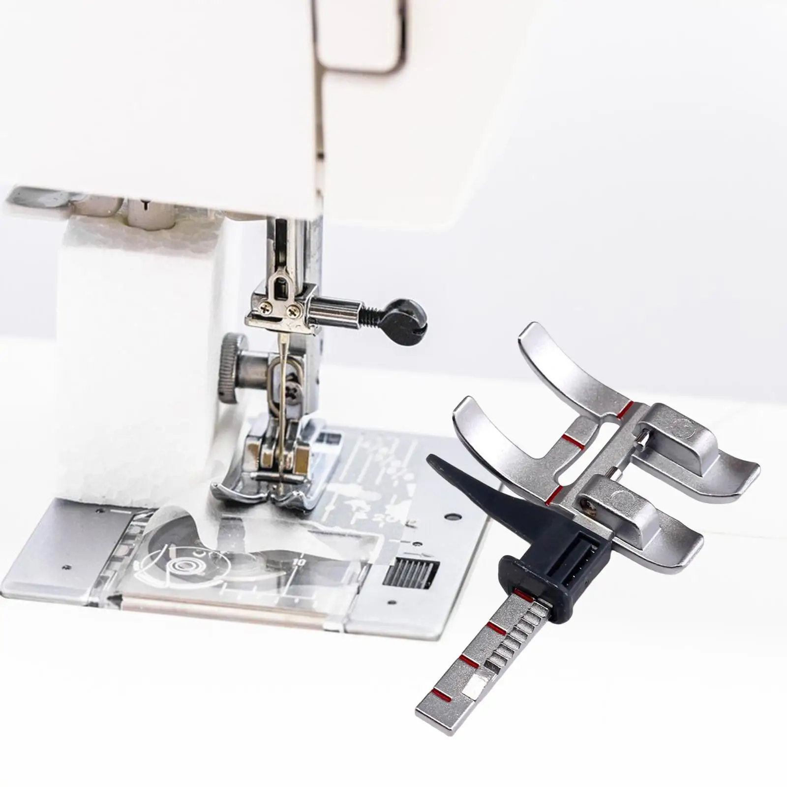 Adjustable Guide Foot for Idt System Precision Embroidery Presser Foot for Pfaff Sewing Machine Decorative Stitching Quilting