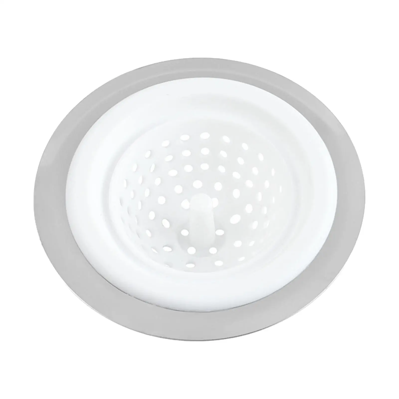 Drain Cover Silicone Filter, Kitchen Filter, Bathroom Wash Basin Drain Bath Stopper Plug for Shower Accessories