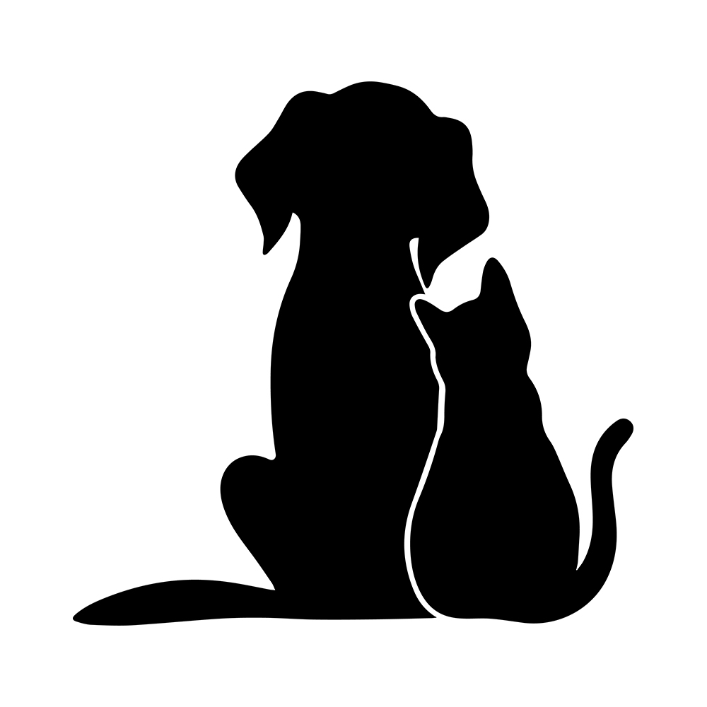Katze und Hund Freunde Cartoon Stilvolle, Auto Produkte PVC Zubehör Aufkleber Aufkleber auf Motorrad Dekoration Persönlichkeit, Nach – Detail 1