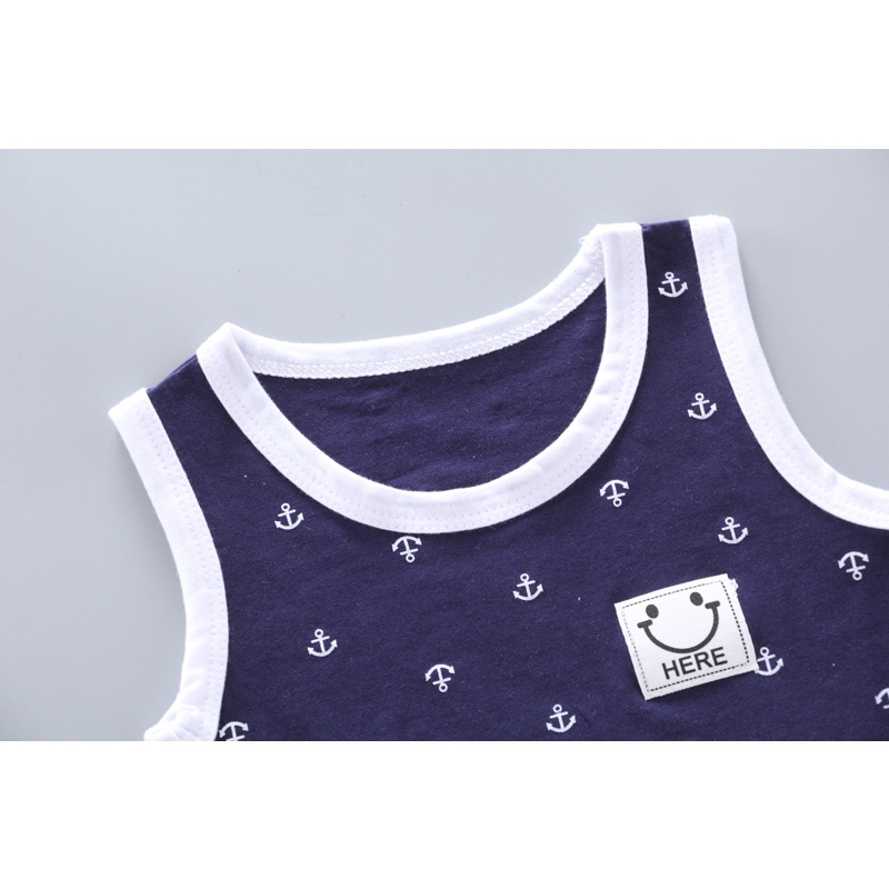 Title 8, Newborn Baby Clothes Print Boys Suit Summer Bab...