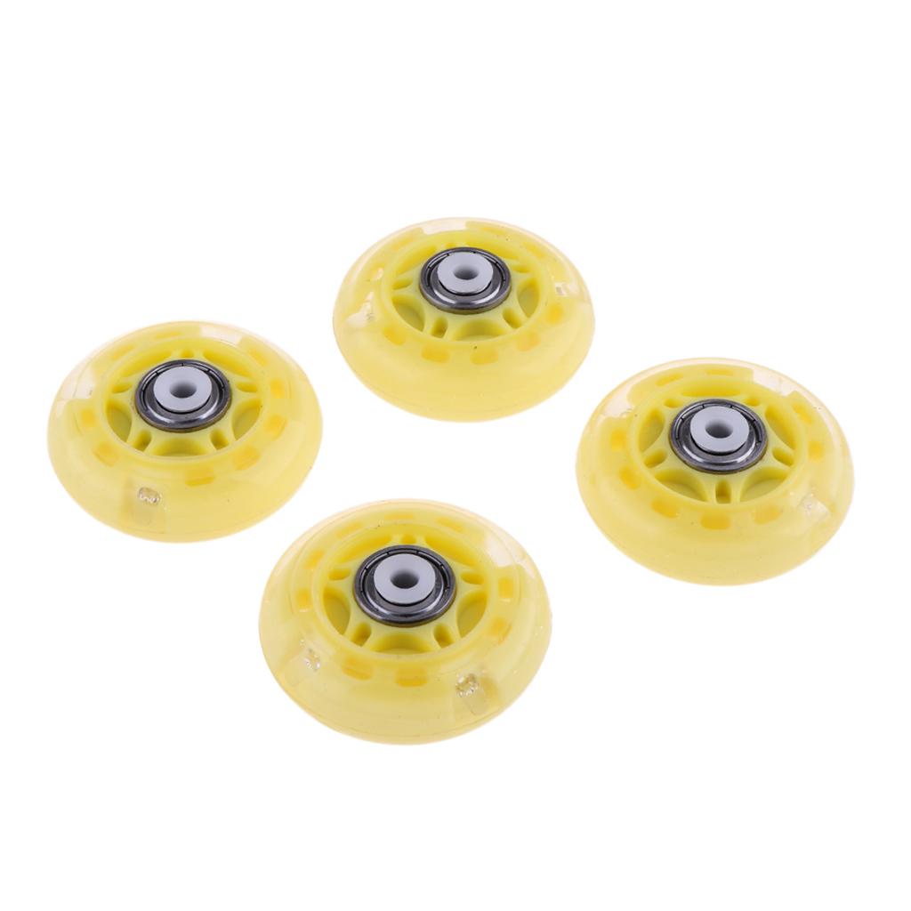 4 Inline Inline Inline Skate Wheels Skating Spare PU Wheel 64mm 88a