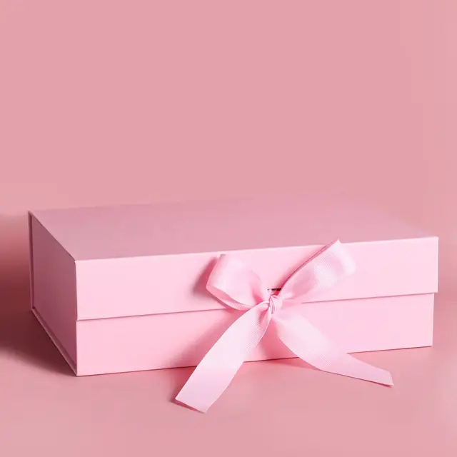 Buy Wholesale China Ready To Ship Luxury Gift Box With Ribbon Bows, Rigid  Cardbaord Packaging Box, Christmas Gift Box & Gift Box at USD 1.35