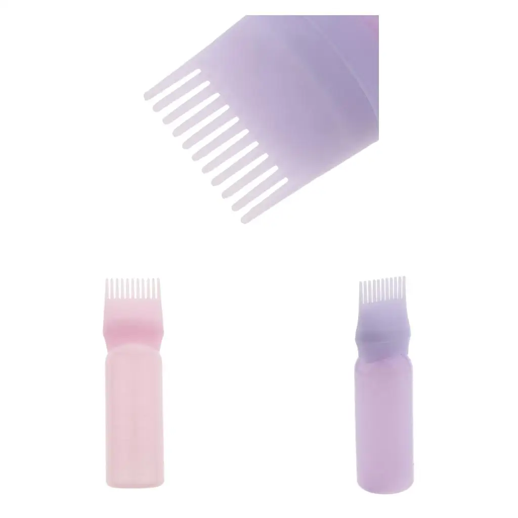 Hair Dye Applicator with Graduated Brush Comb Salon Hair Dye