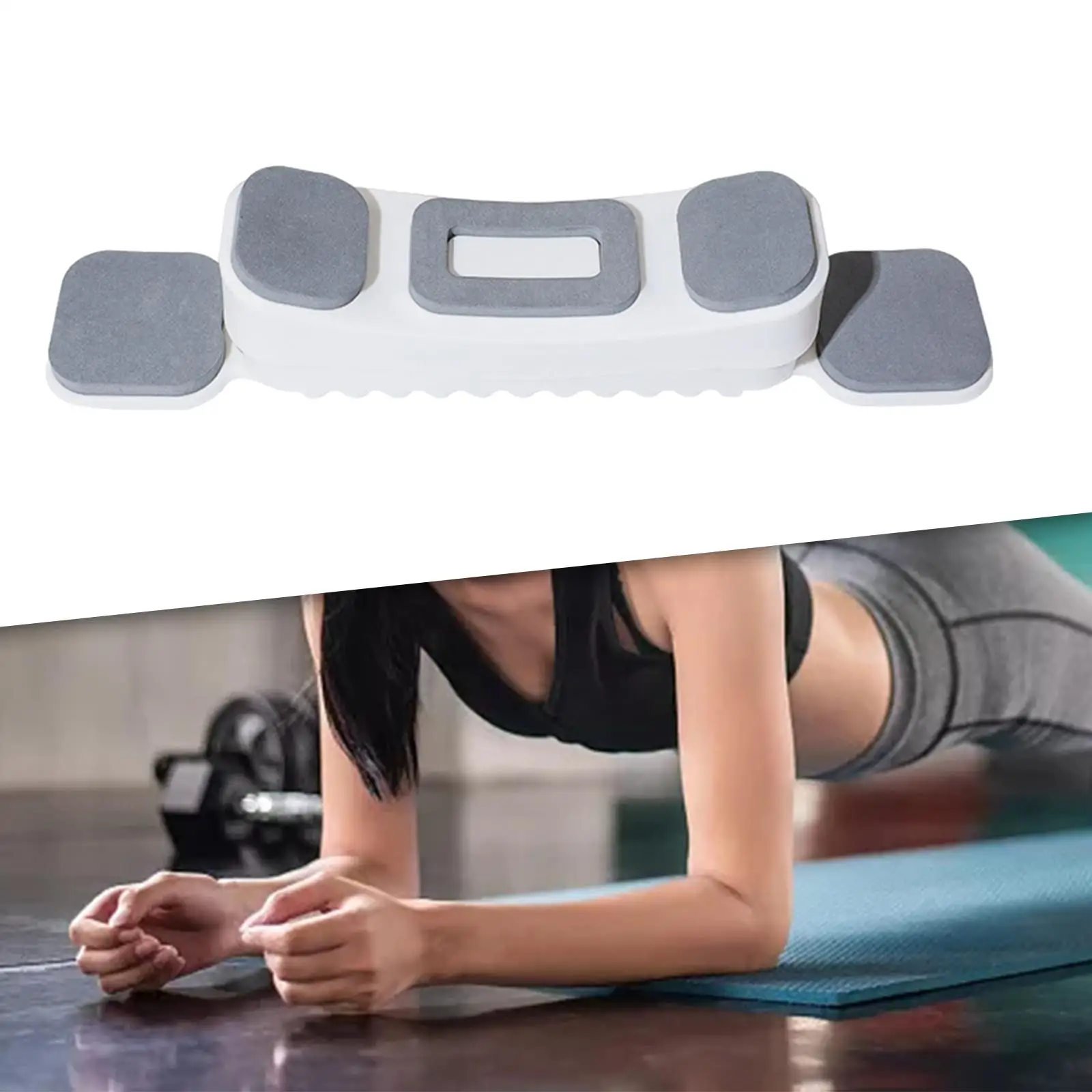 Core Trainer Flat Support Aid Durable Balance Training for Fitness Men Exercise Waist