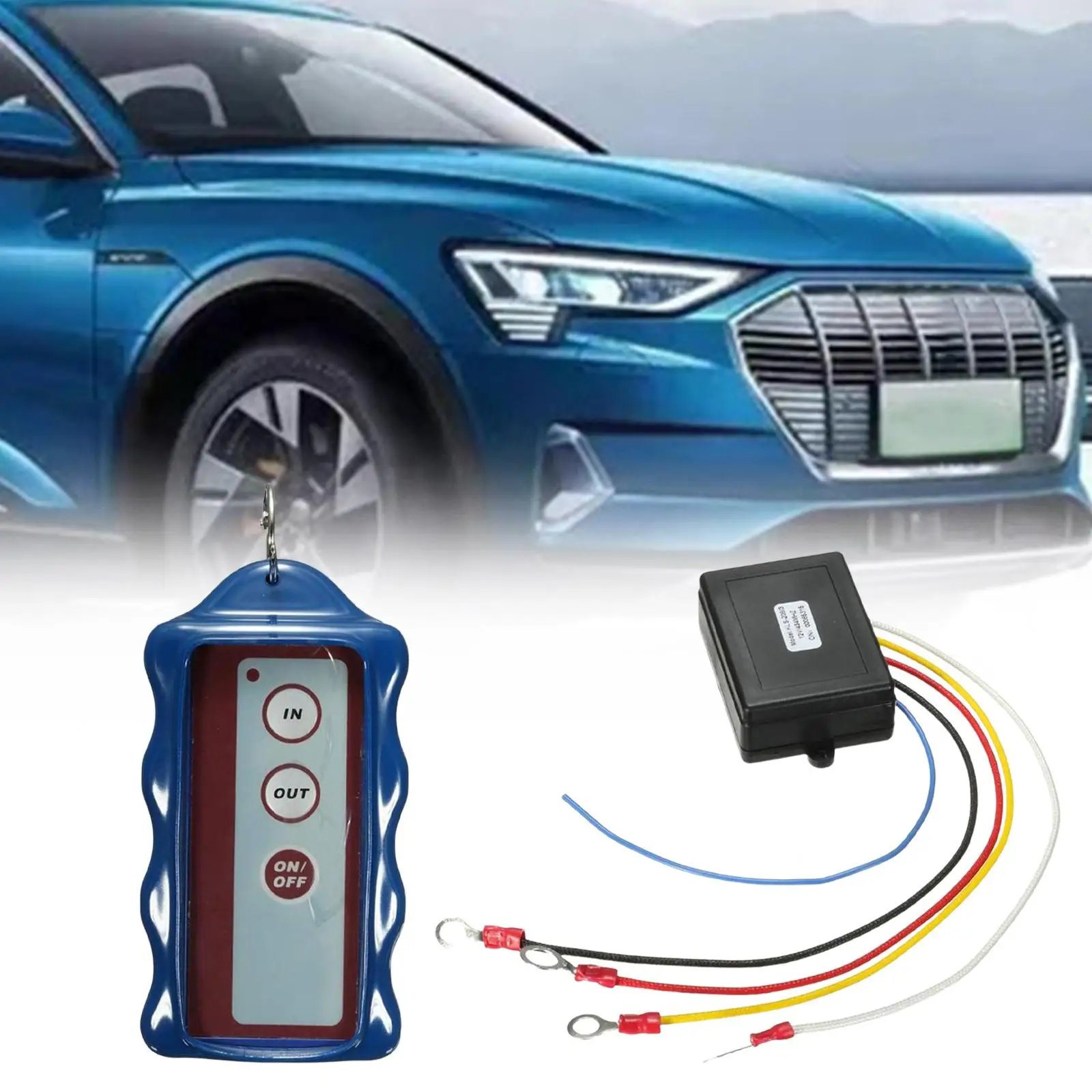 Wireless Winch Remote Controller Replacement Winch Switch for ATV SUV