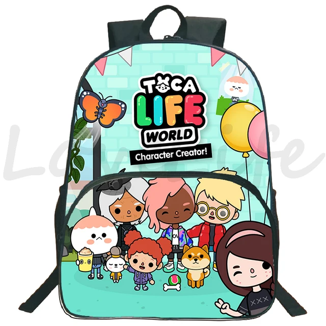 toca boca and gacha life Backpack for Sale by kader011