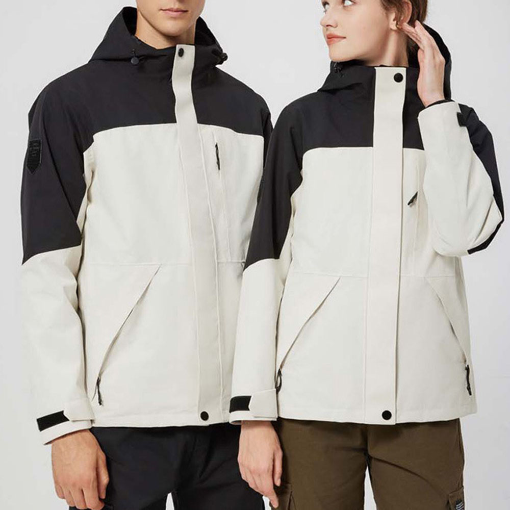 3 in 1 Hard shell Sportswear Anti statische, schnell trocknende Sport bekleidung für unterwegs – Detail 3