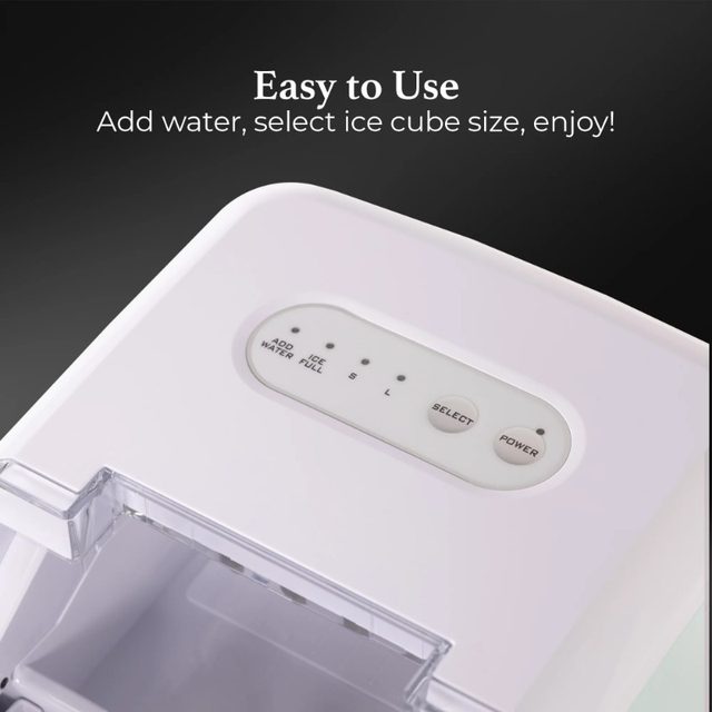 Igloo IGLICEB26AQ 26lb Automatic Portable Countertop Ice Maker - Aqua