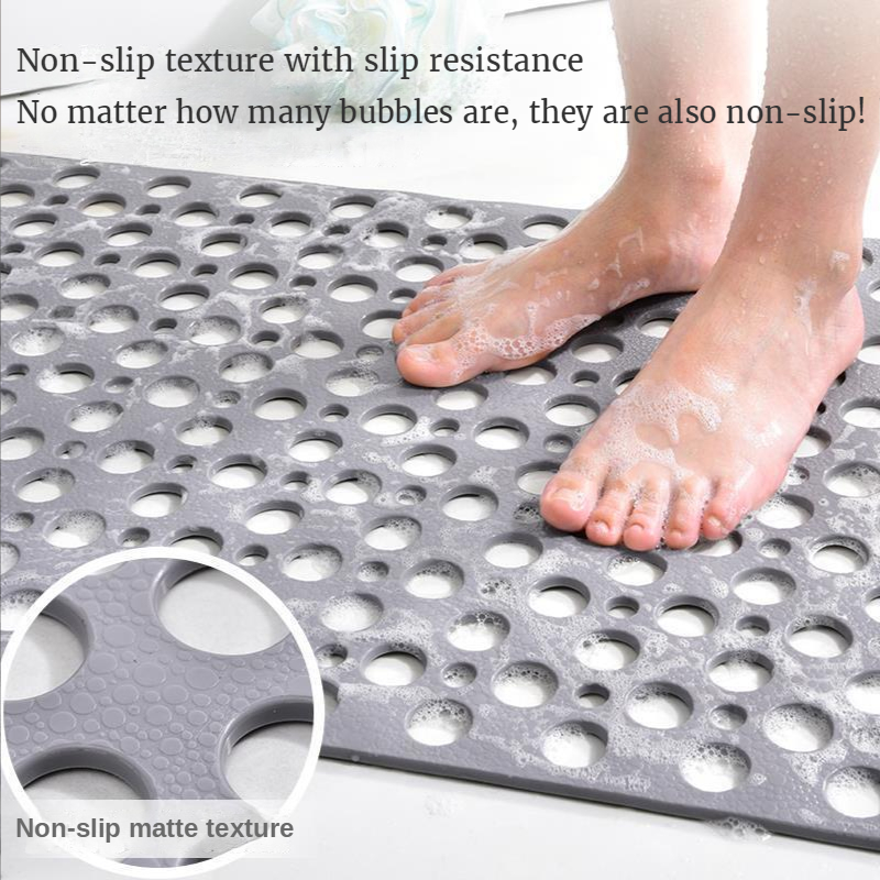 Shower Wood Mat Large, Waterproof Indoor Outdoor Kitchen Bathroom Beach  Slatted Foot Platform, Custom Size Hollow Splicing Non-Slip Tub Drain