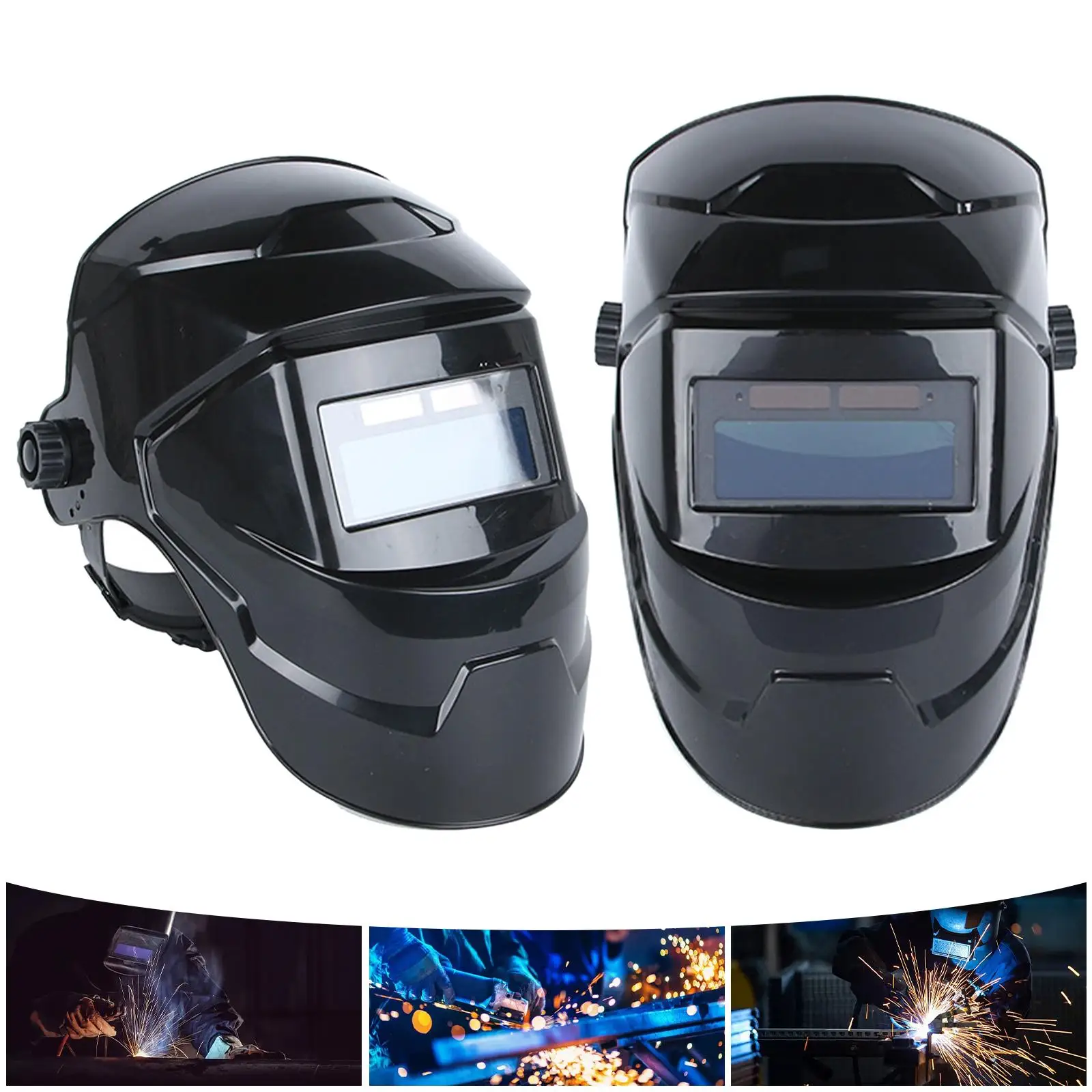 Large Viewing /auto Welding , Head Mounted /Welding Hood Lightweight Welding  Welder Mask for All Welding Applications