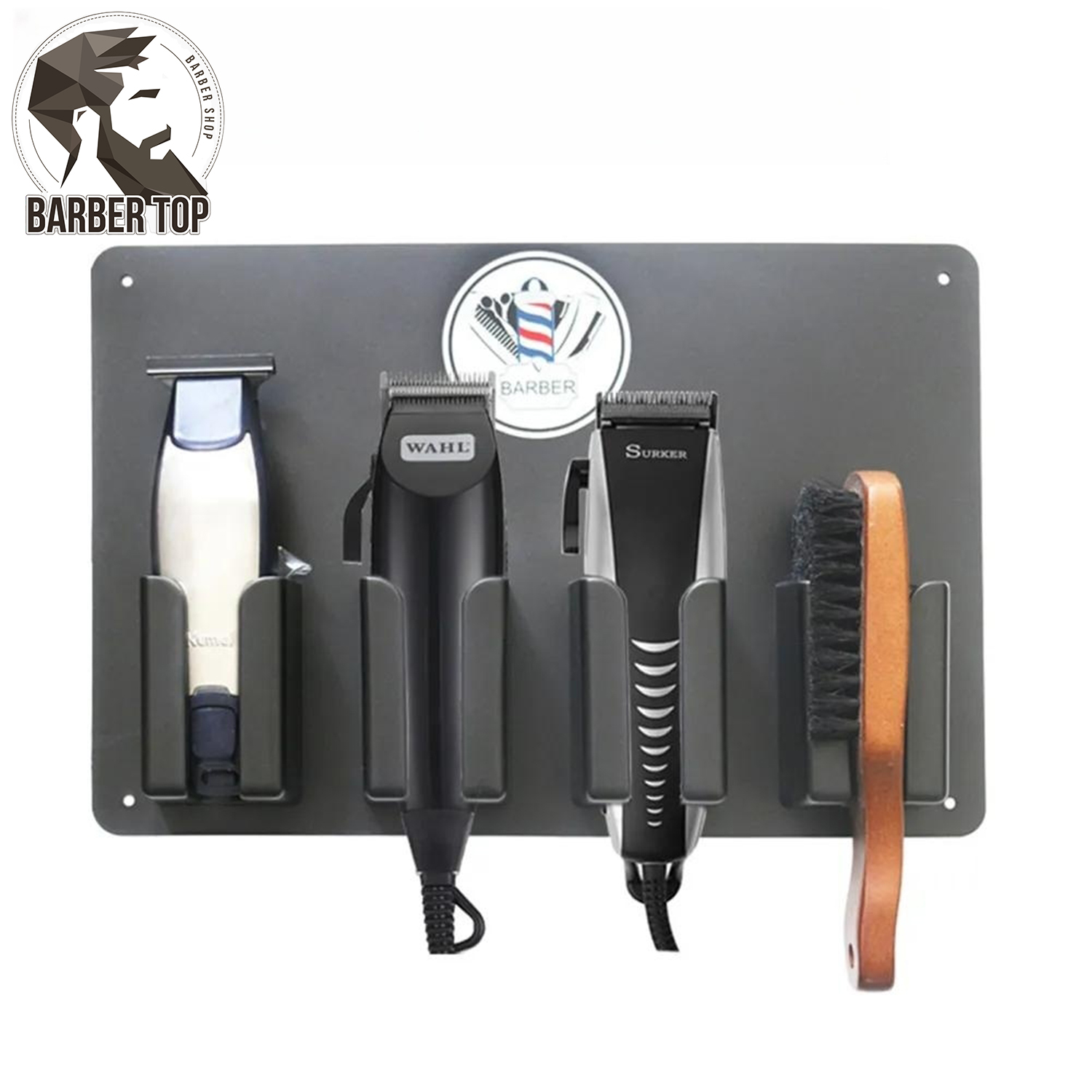 Best of Barber Electric Clipper Rack Hair Trimmer Shaver Holder Resist Heat Hair Cutting Machine Stand Wall Hairdressing Tools Storage Reviews & Tips