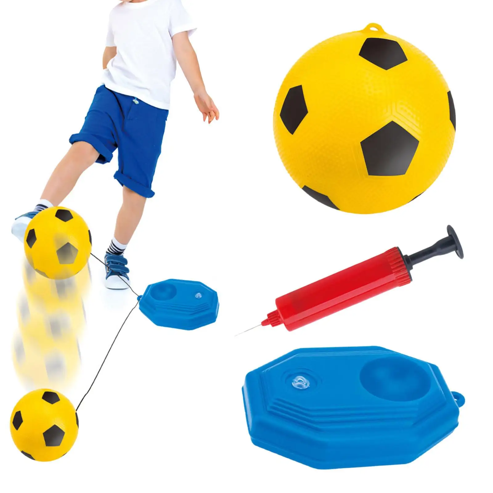 Football Kick Trainer Training Aid Soccer Multifunction Football Trainer for Boys Beginner