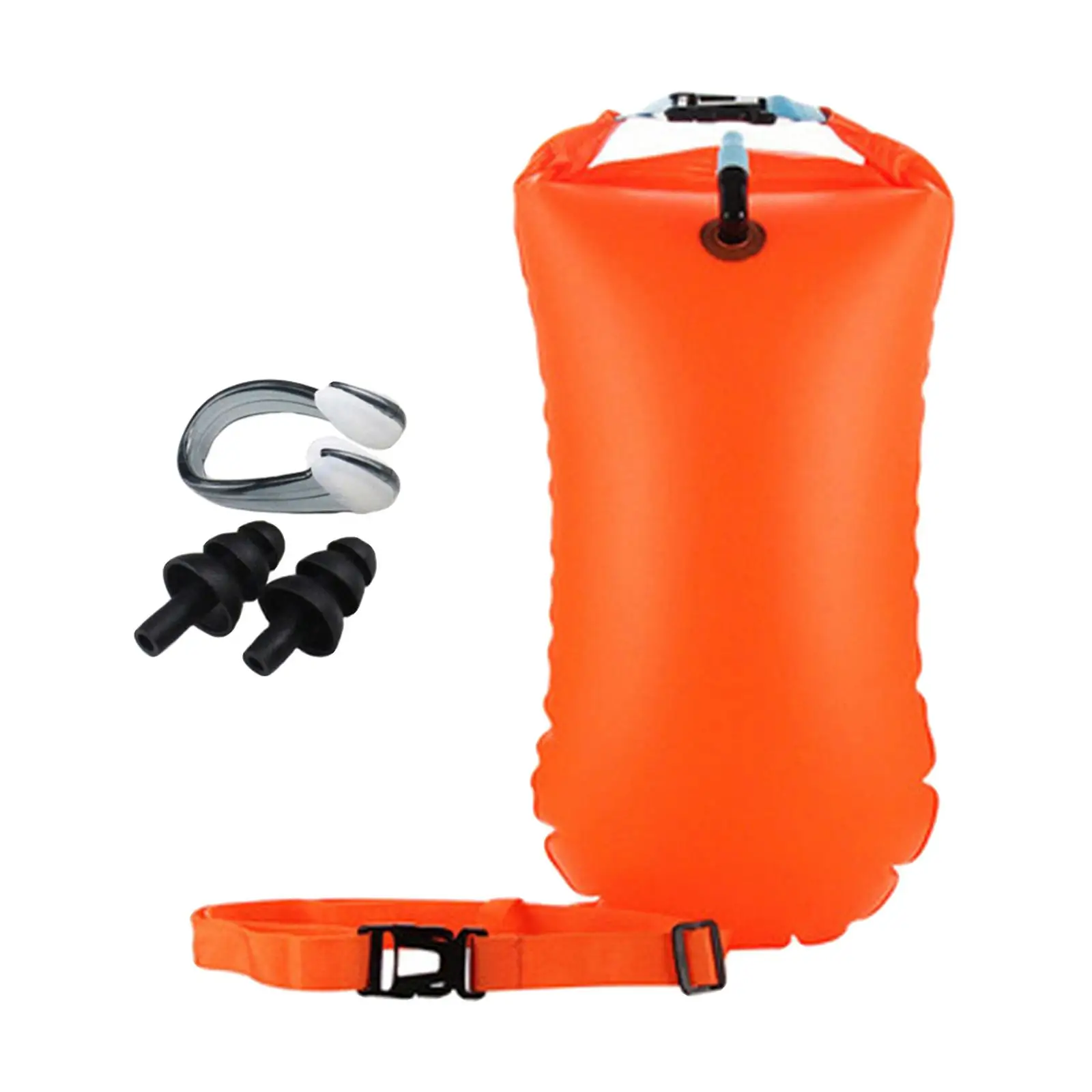 Swimming Dry Bag Safe Swim Buoy  Sack Storage Backpack 20L for Surfing
