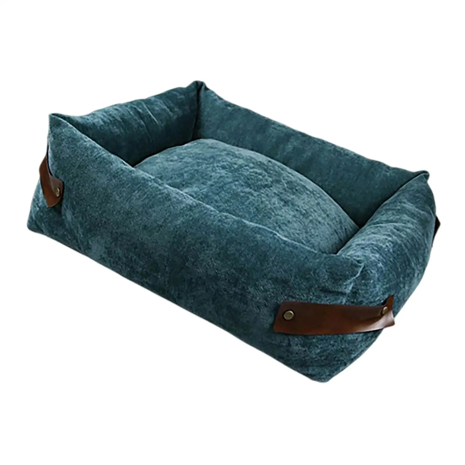Pet Dog Bed Warm Removable Kennel House Cushion   Basket Cat Calming Mat