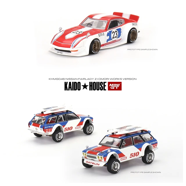 Kaido House x Mini GT 1:64 Nissan Fairlady Z Kaido GT Omori Works –  Petersen Automotive Museum Store