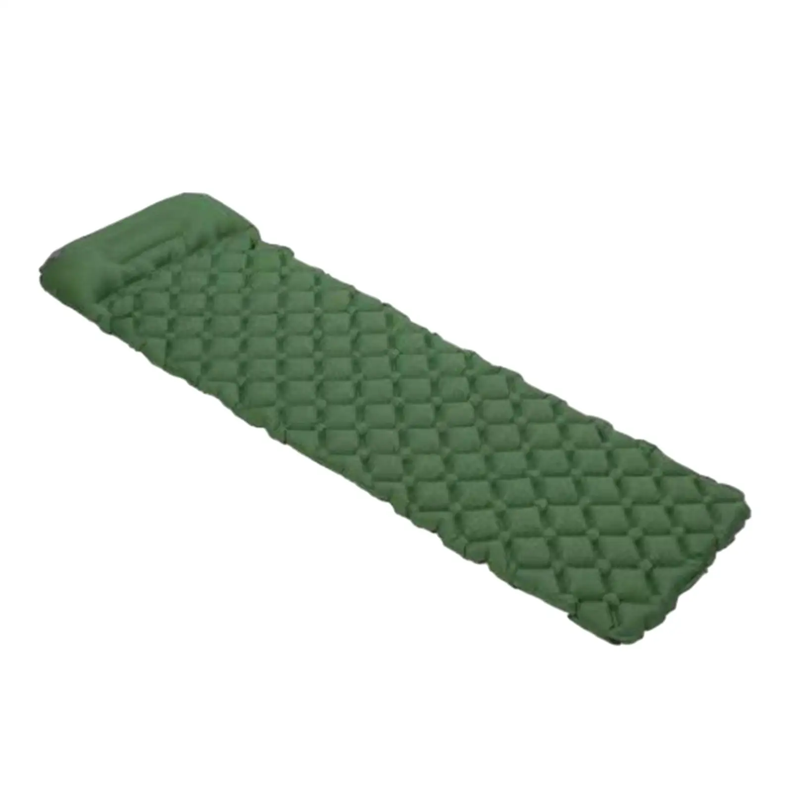 Camping Sleeping Pad with Pillow Waterproof Compact Self Inflating Sleeping Mat for Outdoor Tent Traveling Hiking Backpacking