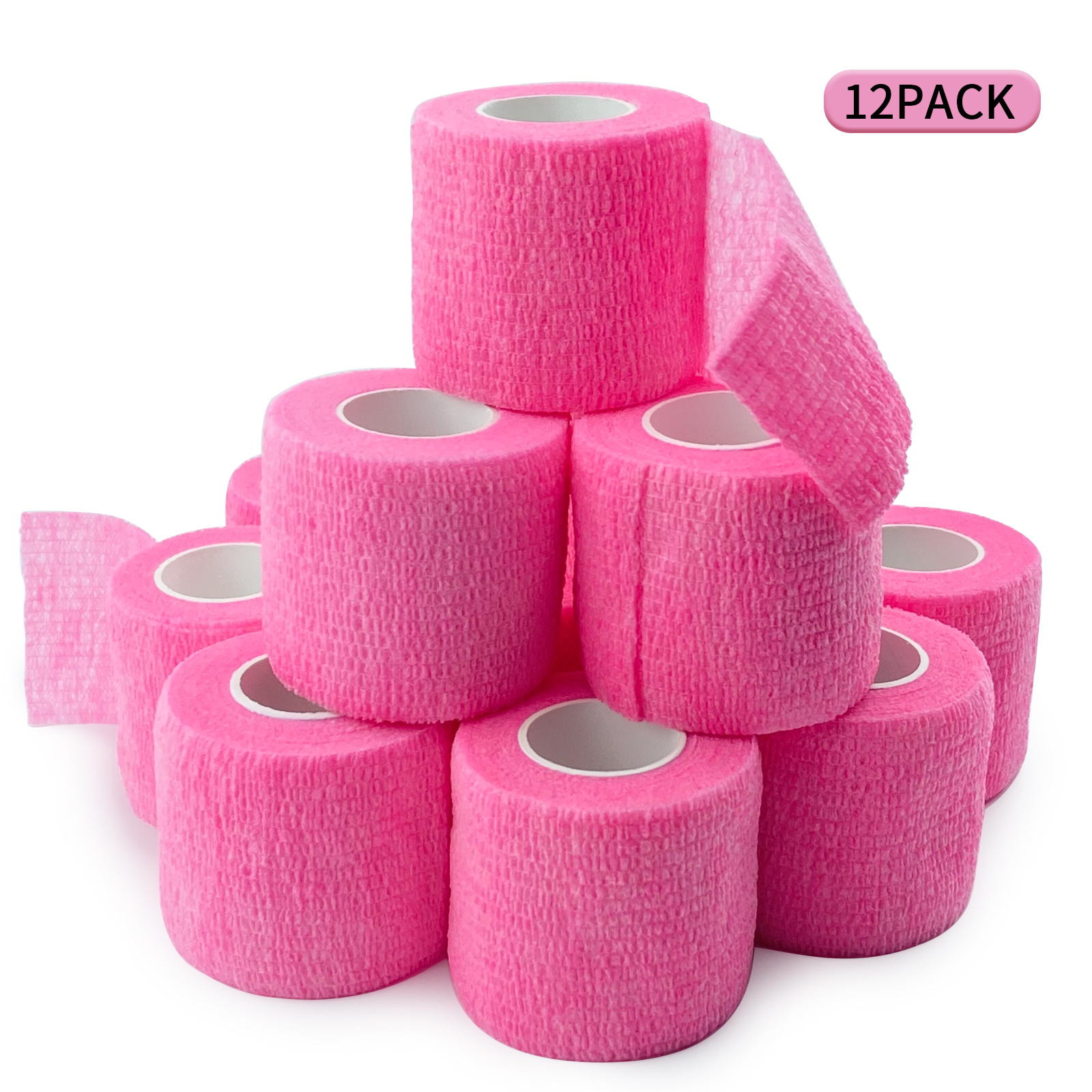 Best of Tattoo Grip Bandage Cover Wraps Tapes Nonwovens Waterproof Self Adhesive Finger Wrist Protection Tattoo Accessories Black Pink Reviews & Tips - Image 4