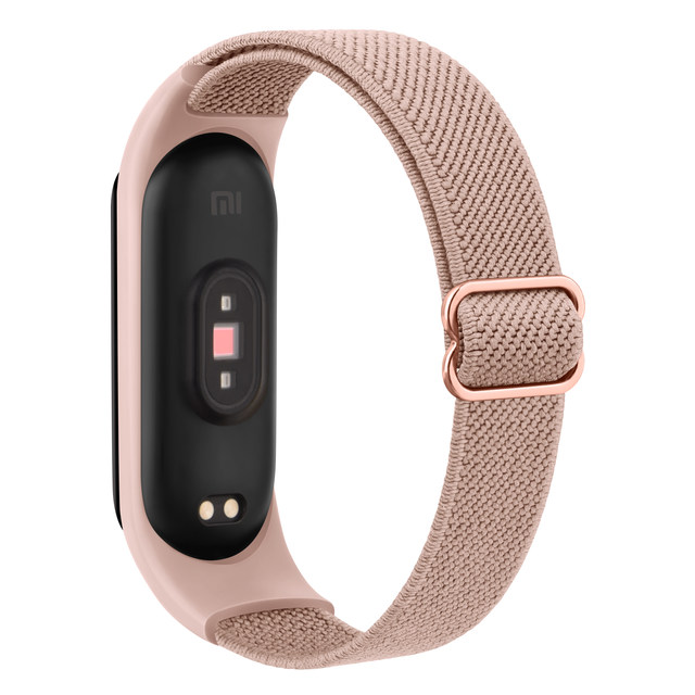 yanghongyua 4Pcs cinturino in silicone per Xiaomi Mi Band 7/6/5, bottone per unghie, cinturino in silicone sostituibile per Xiaomi Mi Band 7/6/5. (Pacchetto A