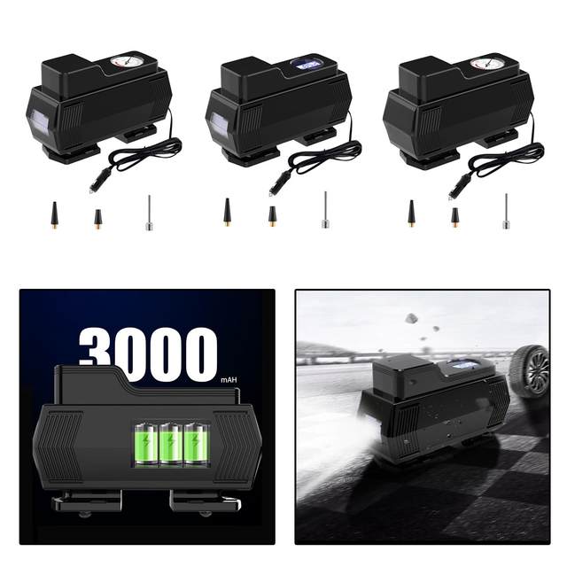 DC12V Automobile Tire Inflator Air Compressor Pump Charging Pump Wired Tire Filling for Cars Truck SUV Auto