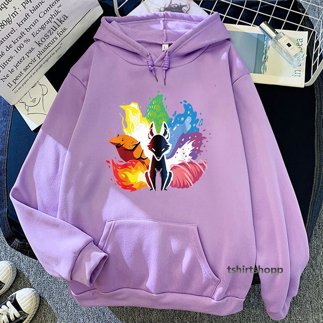 Anime Yu Yu Hakusho Hoodie Fox Hoodies Puu Aesthetic Clothes Women  Spring/Autumn Sweatshirt Kawaii Clothing Unisex Sudaderas