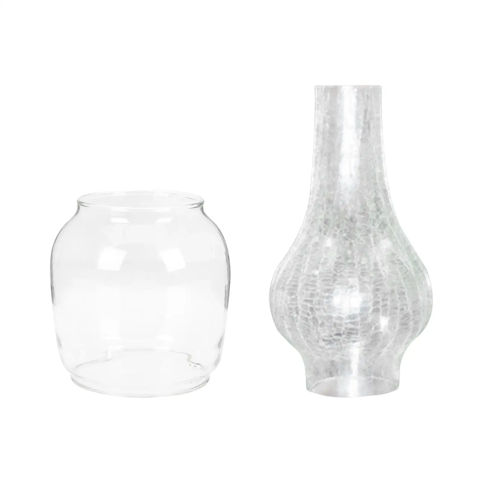 Oil Lamp Chimney Lamp Shade Glass Shade Accessories for Bedroom Home Fireplace