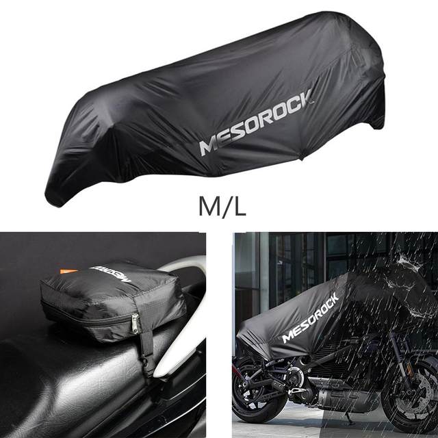 Motorrad-Halbabdeckung Größe L - Leicht, Wasserdicht, Schutz Vor Regen, Staub & UV-Strahlen