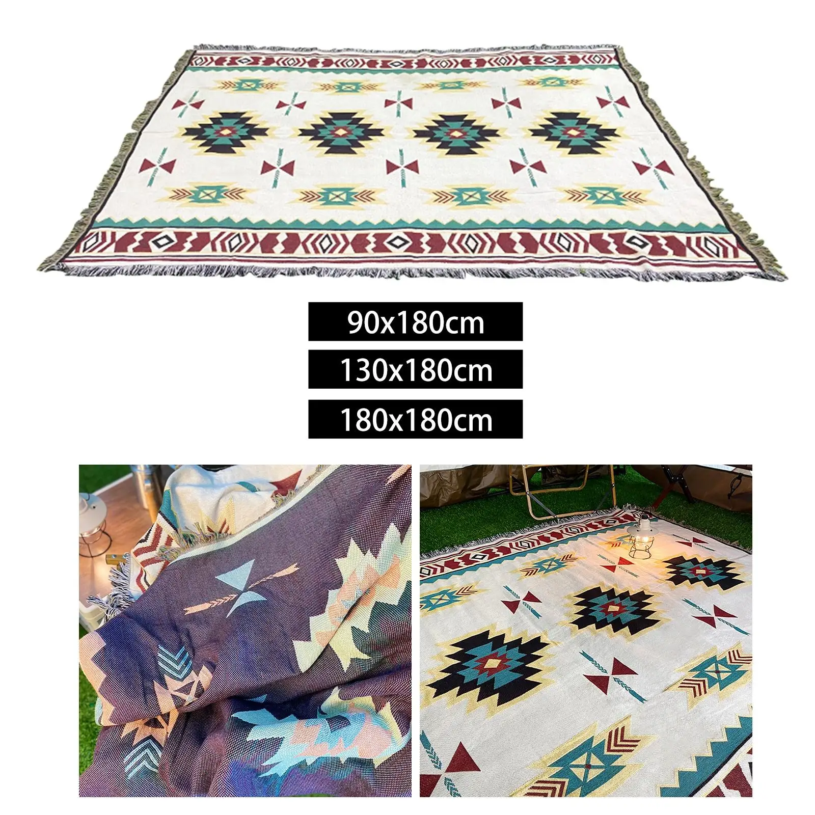 Multipurpose Picnic Mat Washable Reusable Casual Carpet for Picnic, Bedroom,