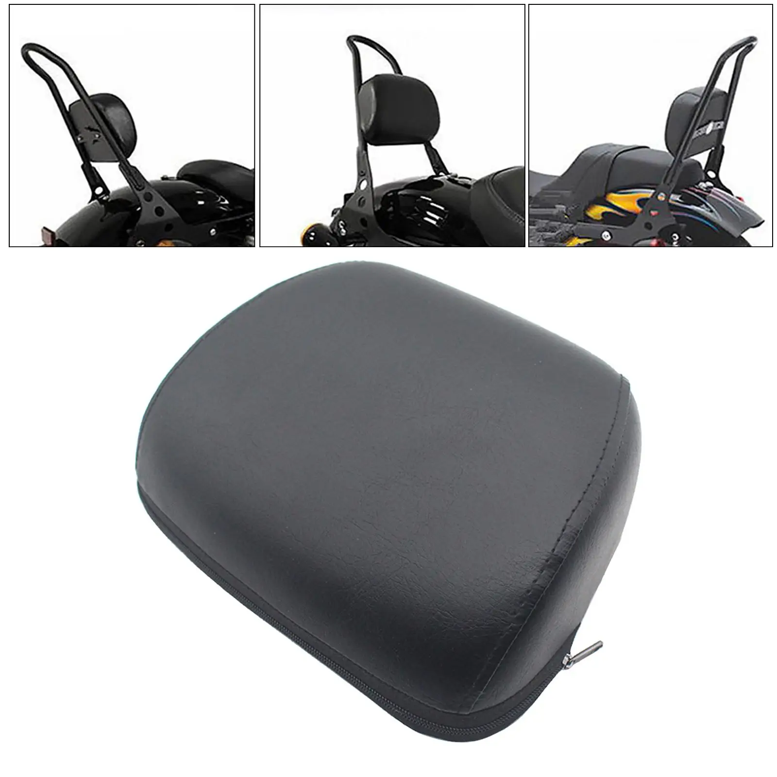 Backrest Pad Universal Passenger for 883 1200 48 Motorcycle Parts