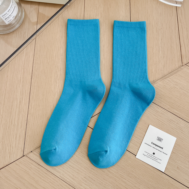 Title 42, 33 farben Koreanische Sport Socken Frauen Weich...