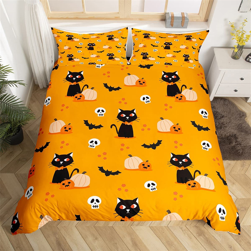 Pumpkin Tree Halloween Bed Set