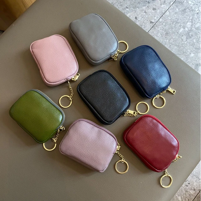 Mini Round Coin Holder Case Earphone Bag Coin Purses Women Girls Fashion  Earphone Protective Storage Zipper Wallet For Kids