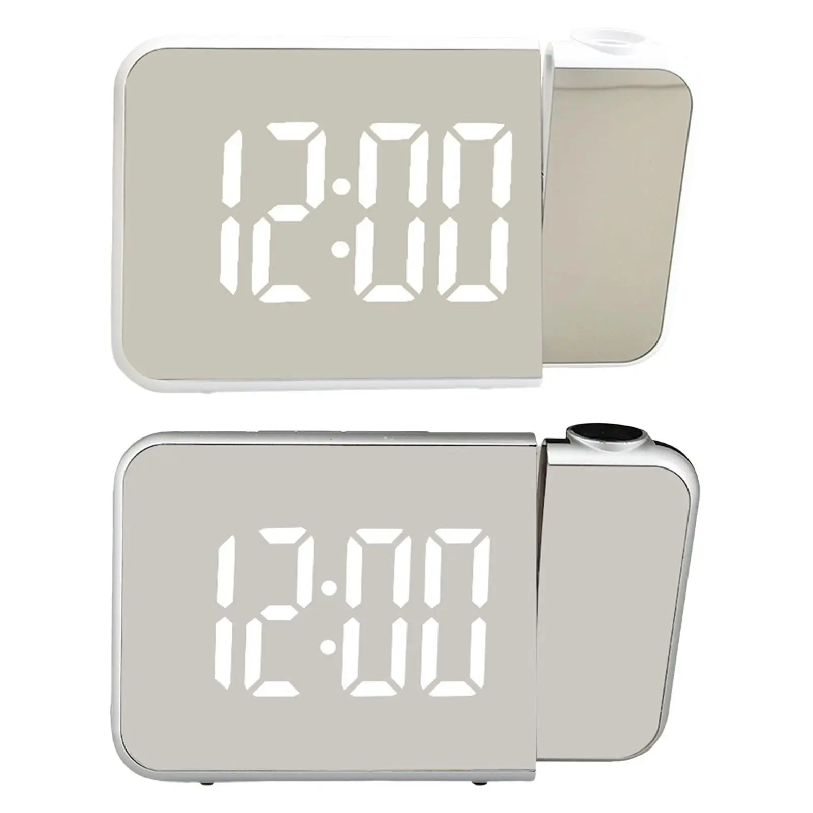 LED Digitl Projection lrm Clock Electronic lrm Clock with Projection Time Projector Bedroom Bedside Clock