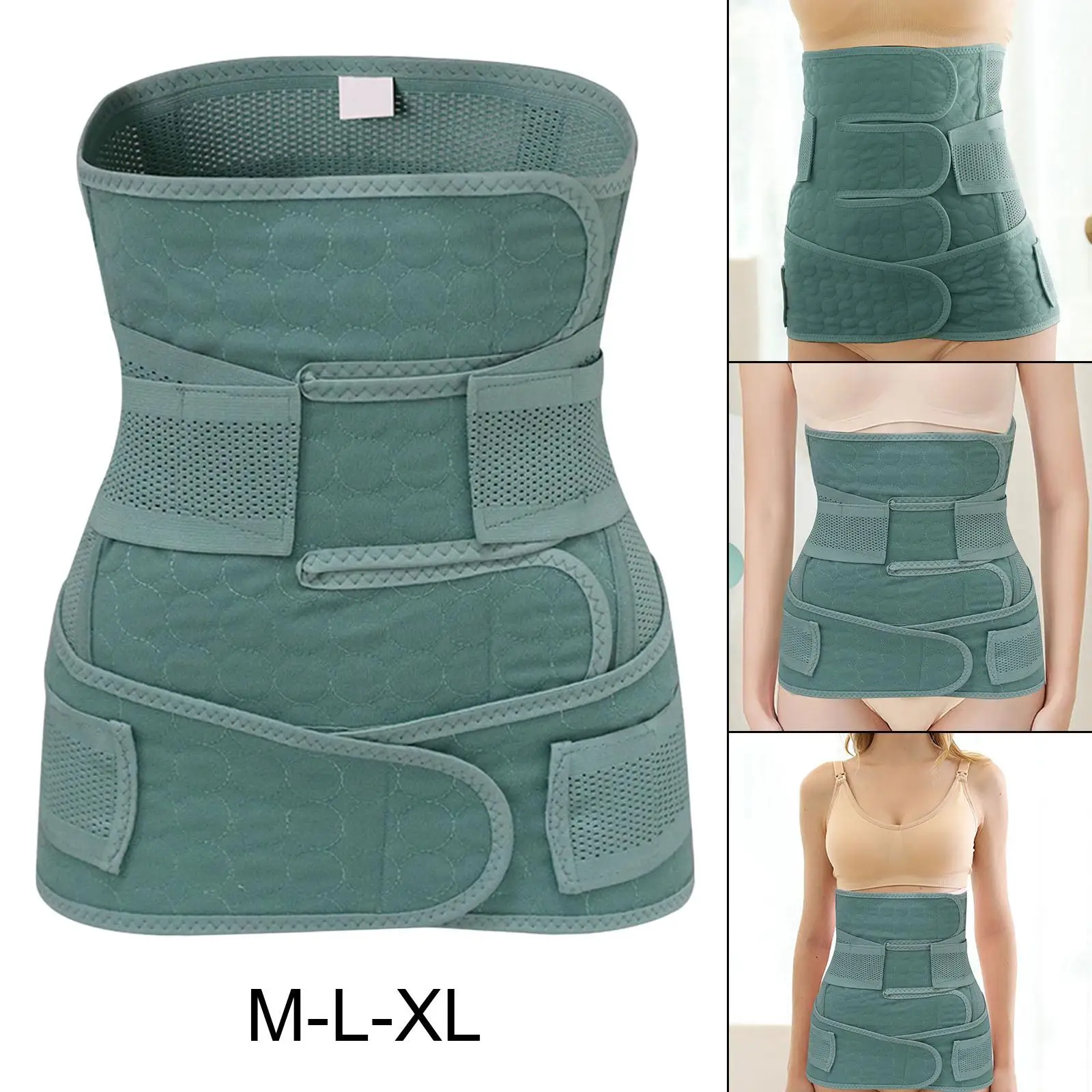 Elastic Waist Trainer Belt Multipurpose Waist Belt for Postpartum Recovery Yoga Walking